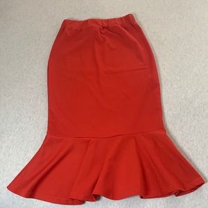 🌹 mermaid midi skirt 🌹